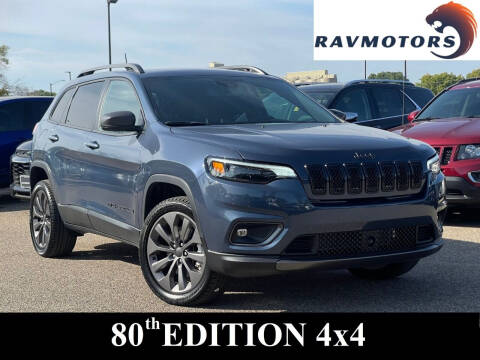 2021 Jeep Cherokee for sale at RAVMOTORS- Burnsville in Burnsville MN