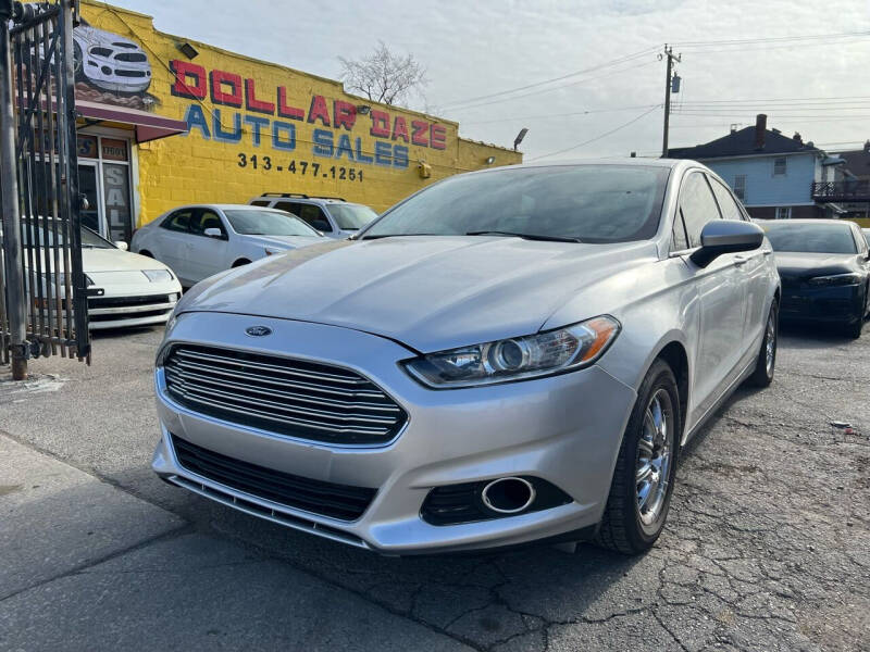 2013 Ford Fusion for sale at Dollar Daze Auto Sales Inc in Detroit MI