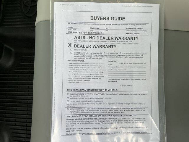 2022 Toyota RAV4 Hybrid XLE Premium