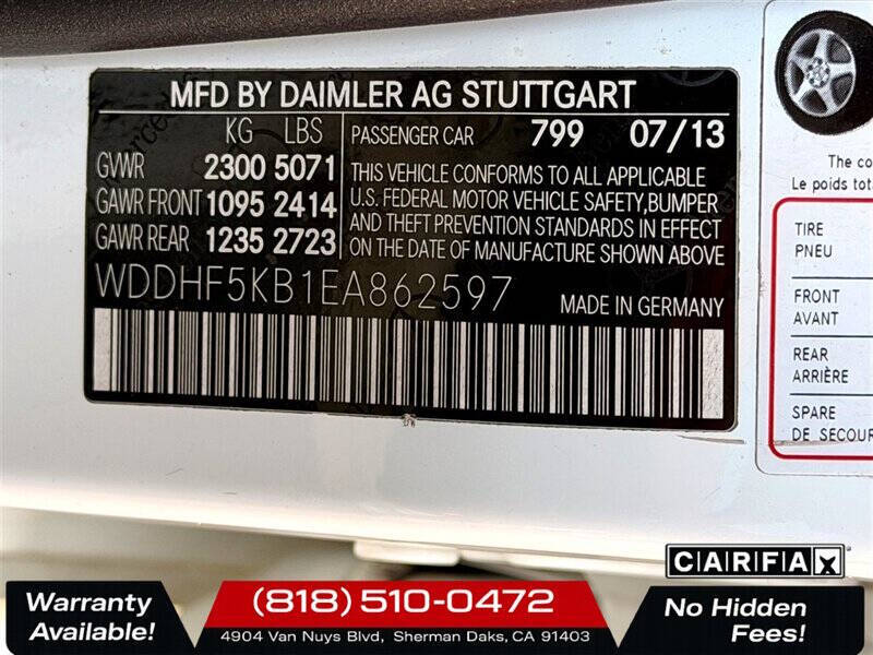 2014 Mercedes-Benz E-Class E 350 Sport