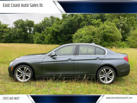 2016 BMW 3 Series for sale at East Coast Auto Sales llc in Virginia Beach VA