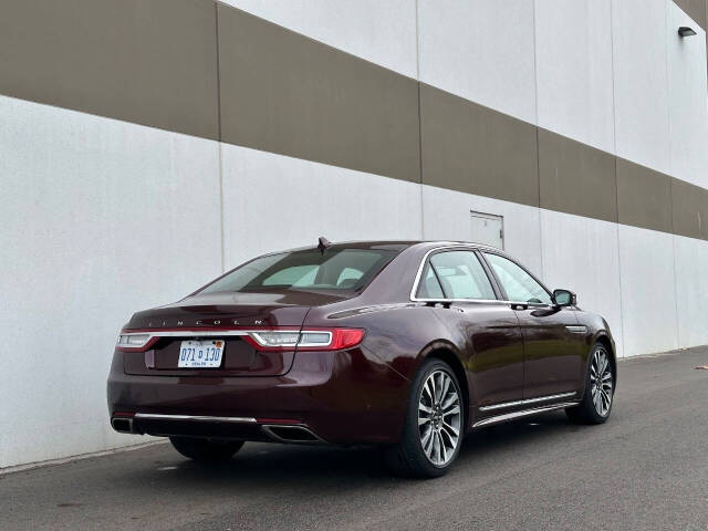 2018 Lincoln Continental for sale at Phoenix Motor Co in Romulus, MI