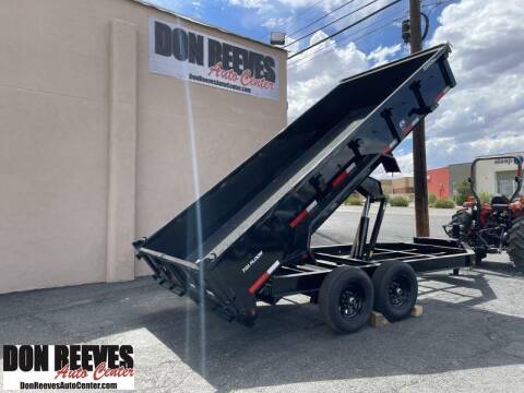 2024 Top Hat Trailers 7x16 DPX 140 for sale at Don Reeves Auto Center in Farmington NM