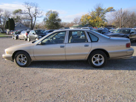 1996 Chevrolet Caprice for sale at BRETT SPAULDING SALES in Onawa IA