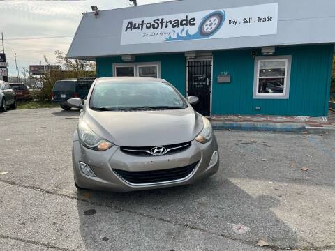 2012 Hyundai Elantra for sale at Autostrade in Indianapolis IN