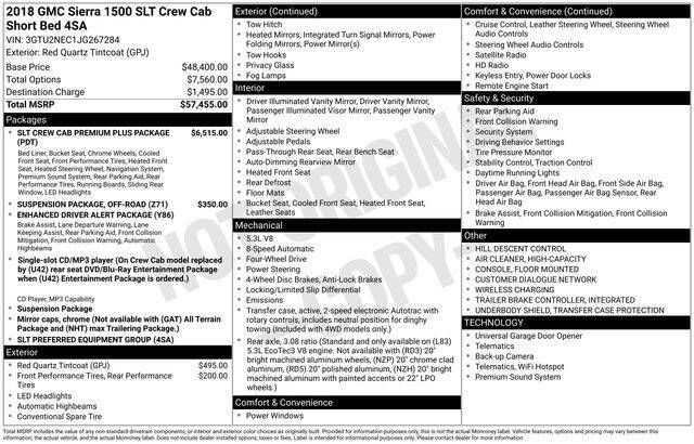 2018 GMC Sierra 1500