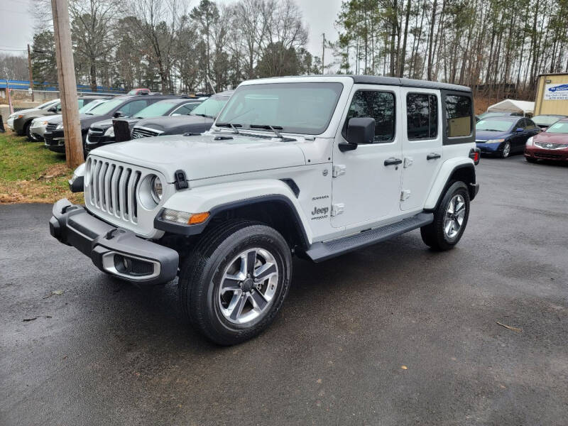 2020 Jeep Wrangler Unlimited for sale at GEORGIA AUTO DEALER LLC in Buford GA