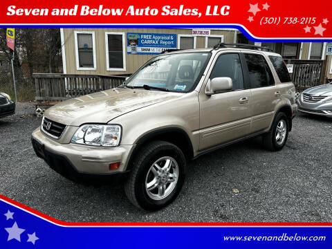 2000 Honda CR-V for sale at Seven and Below Auto Sales, LLC in Rockville MD