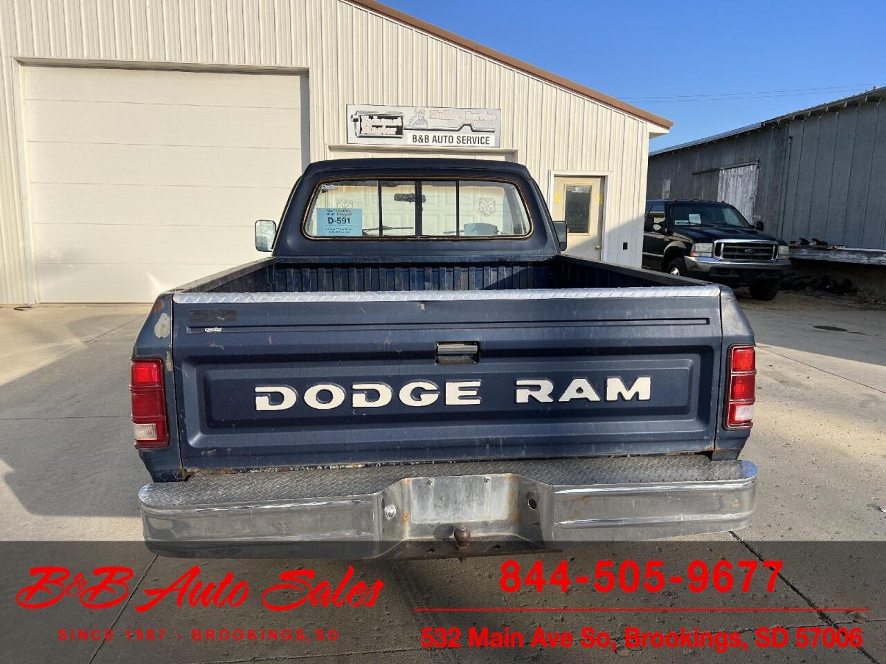 1986 Dodge RAM 100 11