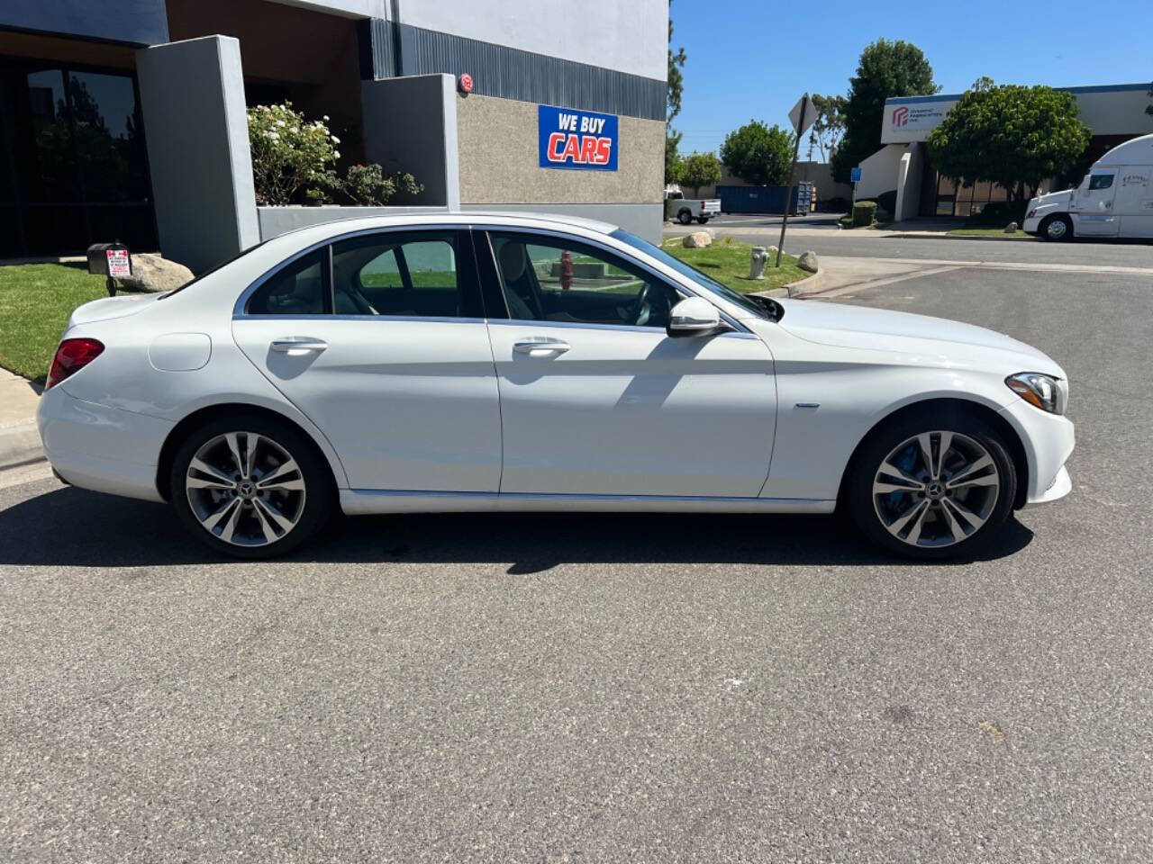 2017 Mercedes-Benz C-Class for sale at ZRV AUTO INC in Brea, CA