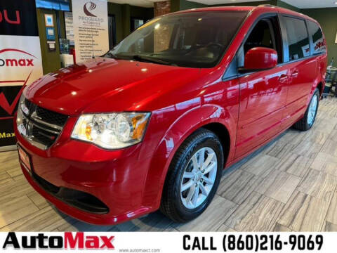 2016 Dodge Grand Caravan for sale at AutoMax in West Hartford CT