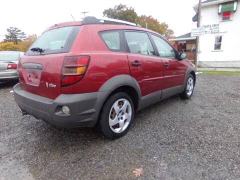 2003 Pontiac Vibe for sale at English Autos in Grove City PA