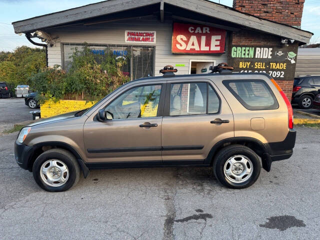 2002 Honda CR-V for sale at Green Ride LLC in NASHVILLE, TN