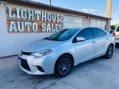 2014 Toyota Corolla for sale at Lighthouse Auto Sales LLC in Grand Junction CO