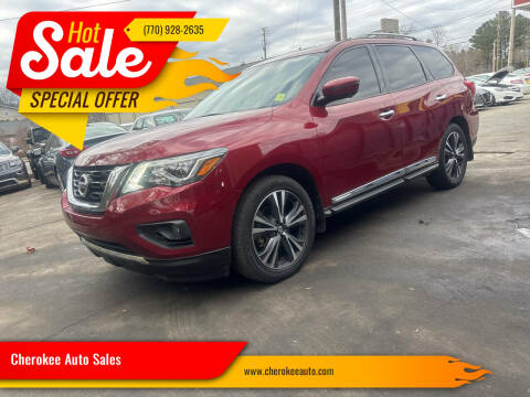 2020 Nissan Pathfinder Platinum