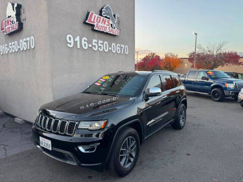 2017 Jeep Grand Cherokee for sale at LIONS AUTO SALES in Sacramento CA