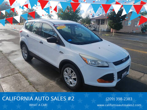 2014 Ford Escape for sale at CALIFORNIA AUTO SALES #2 in Livingston CA