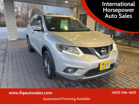 2016 Nissan Rogue for sale at International Horsepower Auto Sales in Warwick RI