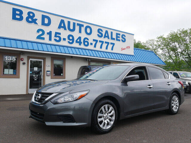 2016 Nissan Altima for sale at B & D Auto Sales Inc. in Fairless Hills PA