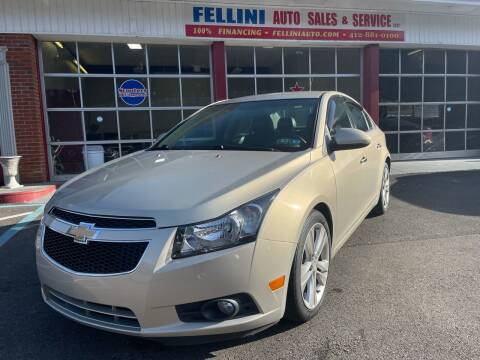 2012 Chevrolet Cruze for sale at Fellini Auto Sales & Service LLC in Pittsburgh PA