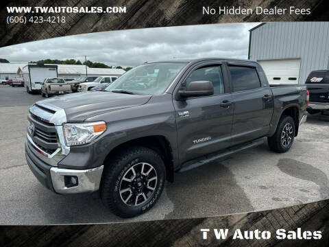 2015 Toyota Tundra for sale at T W Auto Sales in Science Hill KY