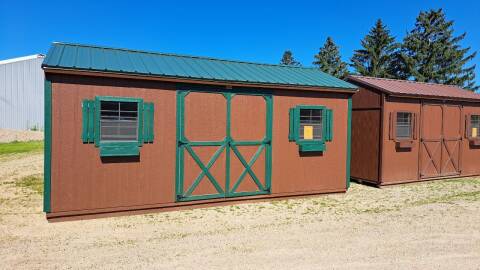 2022 Custom Sheds On Hwy  10 12x20 Quaker Style  SOLD for sale at Dave's Auto Sales & Service in Weyauwega WI
