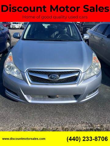 2012 Subaru Legacy for sale at Discount Motor Sales in Lorain OH