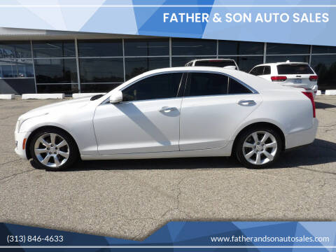 2015 Cadillac ATS for sale at Father & Son Auto Sales in Dearborn MI