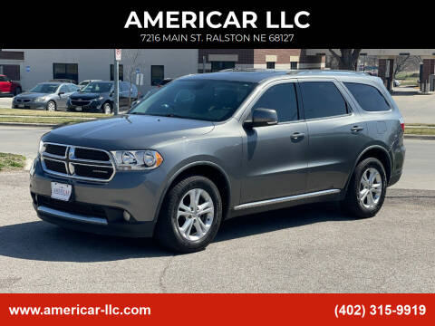 2012 Dodge Durango for sale at AMERICAR LLC in Omaha NE