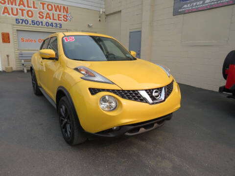 2015 Nissan JUKE for sale at Small Town Auto Sales in Hazleton PA