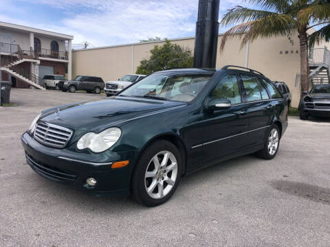 2005 Mercedes-Benz C-Class for sale at Florida Cool Cars in Fort Lauderdale FL