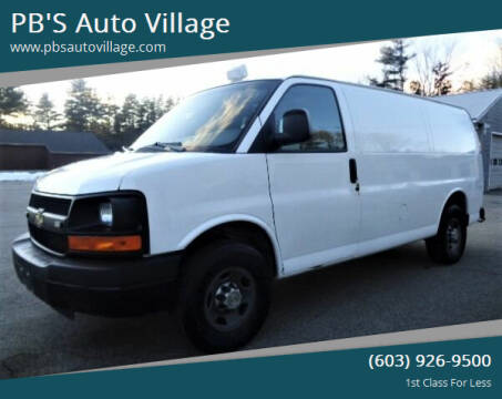 2012 Chevrolet Express Cargo for sale at PB'S Auto Village in Hampton Falls NH