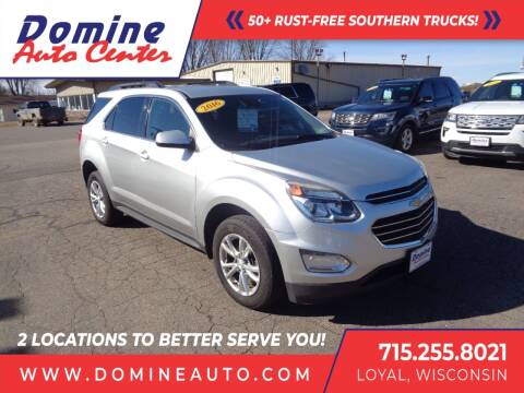 2016 Chevrolet Equinox for sale at Domine Auto Center in Loyal WI