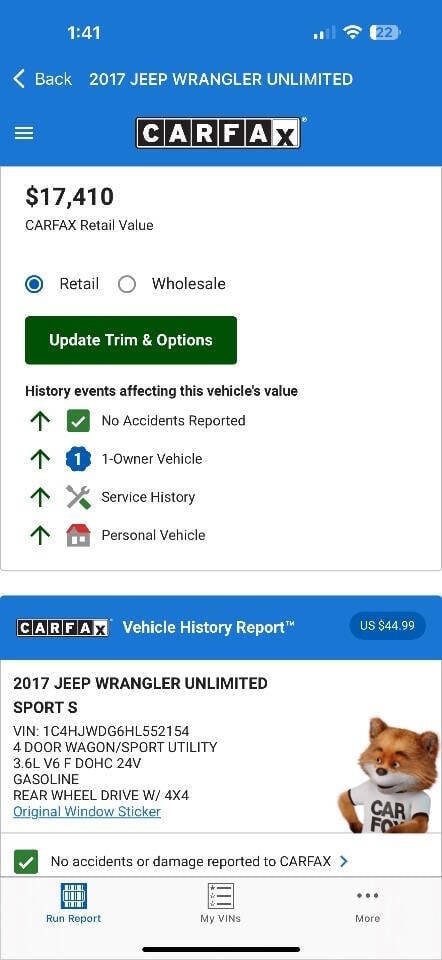 2017 Jeep Wrangler Unlimited for sale at Drive X in Oakville, CT