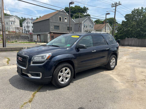 2016 GMC Acadia for sale at CAPITAL AUTO SALES AND 896 AUTO RENTALS in Providence RI