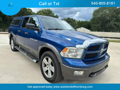 2011 RAM 1500 for sale at Auto Land Inc - Autoland of Thornburg in Spotsylvania VA