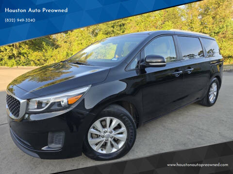 2016 Kia Sedona for sale at Houston Auto Preowned in Houston TX
