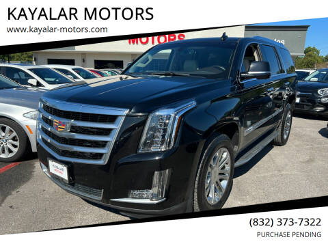 2015 Cadillac Escalade for sale at KAYALAR MOTORS in Houston TX