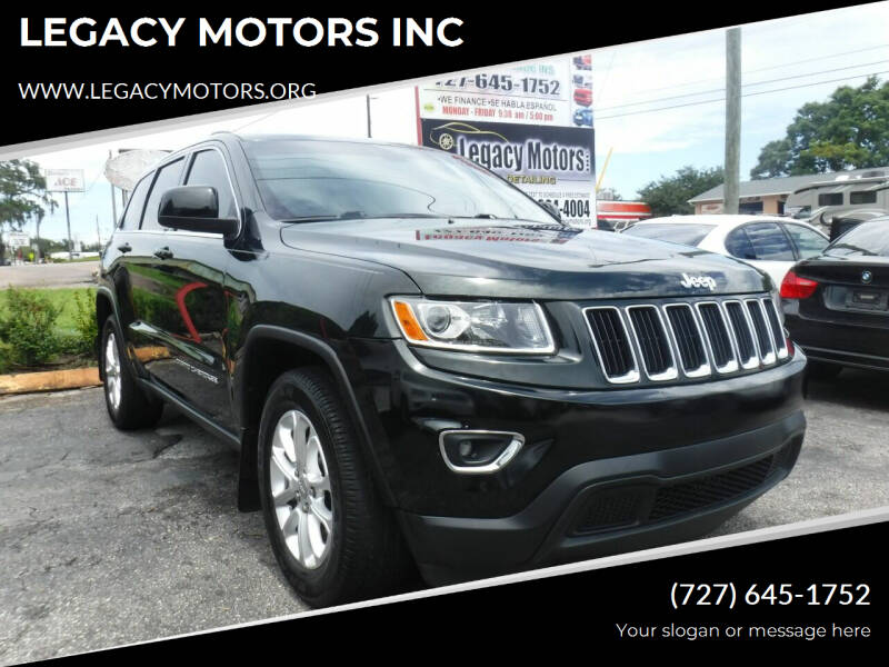 2014 Jeep Grand Cherokee for sale at LEGACY MOTORS INC in New Port Richey FL