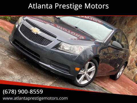 2013 Chevrolet Cruze for sale at Atlanta Prestige Motors in Decatur GA