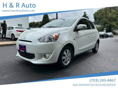 2015 Mitsubishi Mirage for sale at H & R Auto in Arlington VA