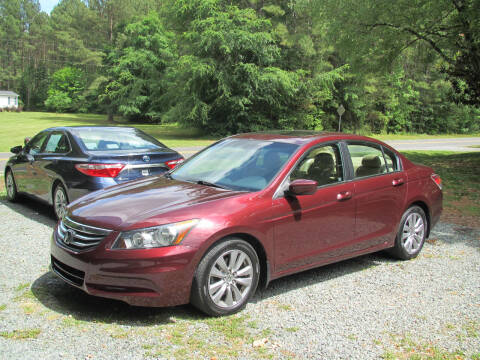 2012 Honda Accord for sale at White Cross Auto Sales in Chapel Hill NC
