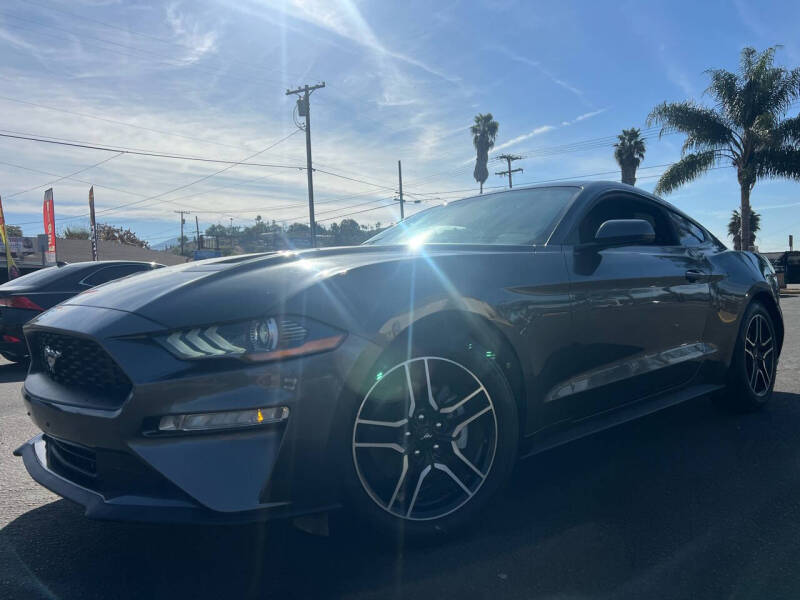 2018 Ford Mustang for sale at Auto Source in Spring Valley CA