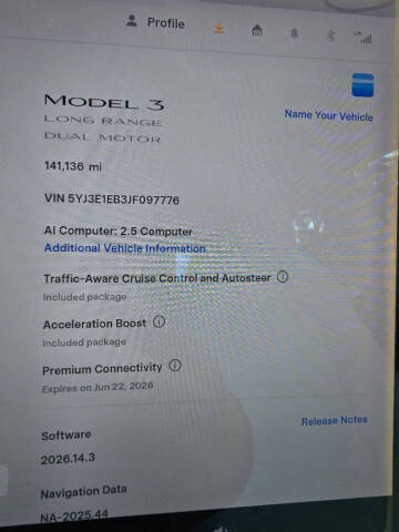 2018 Tesla Model 3 Long Range