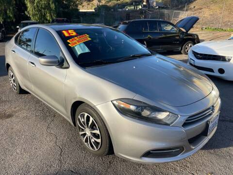 2015 Dodge Dart for sale at 1 NATION AUTO GROUP in Vista CA