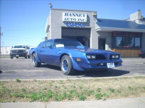 1978 Pontiac Firebird Trans Am for sale at Ranney's Auto Sales in Eau Claire WI