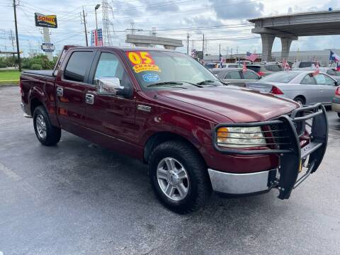 2005 Ford F-150 for sale at Texas 1 Auto Finance in Kemah TX