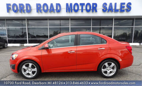 2012 Chevrolet Sonic for sale at Ford Road Motor Sales in Dearborn MI