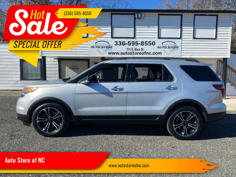 2014 Ford Explorer for sale at Auto Store of NC - Walnut Cove in Walnut Cove NC