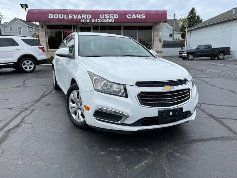 2016 Chevrolet Cruze Limited for sale at Boulevard Used Cars in Grand Haven MI